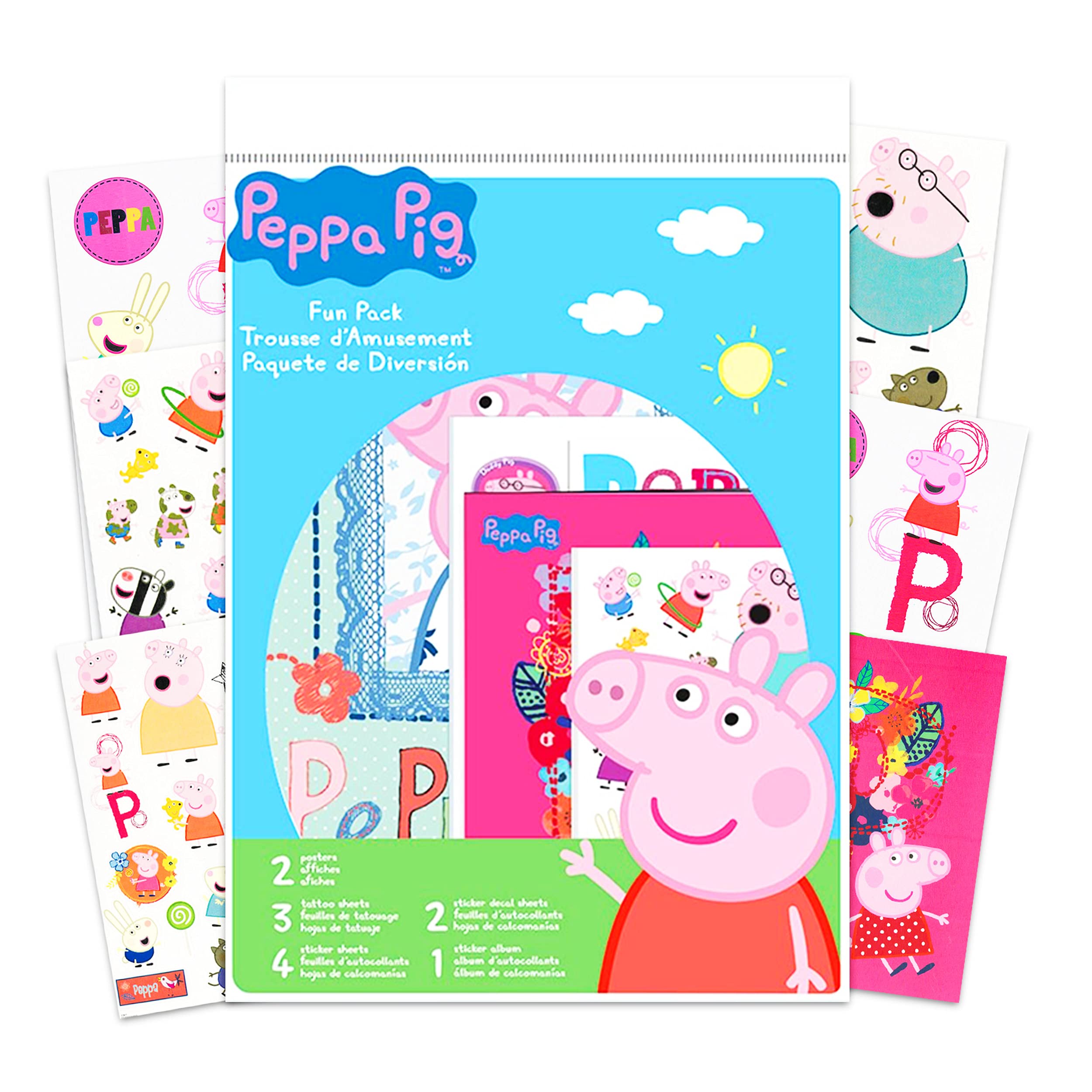 Peppa Pig Puzzle Activity Bundle - Peppa Pig Jigsaw Puzzle with Peppa