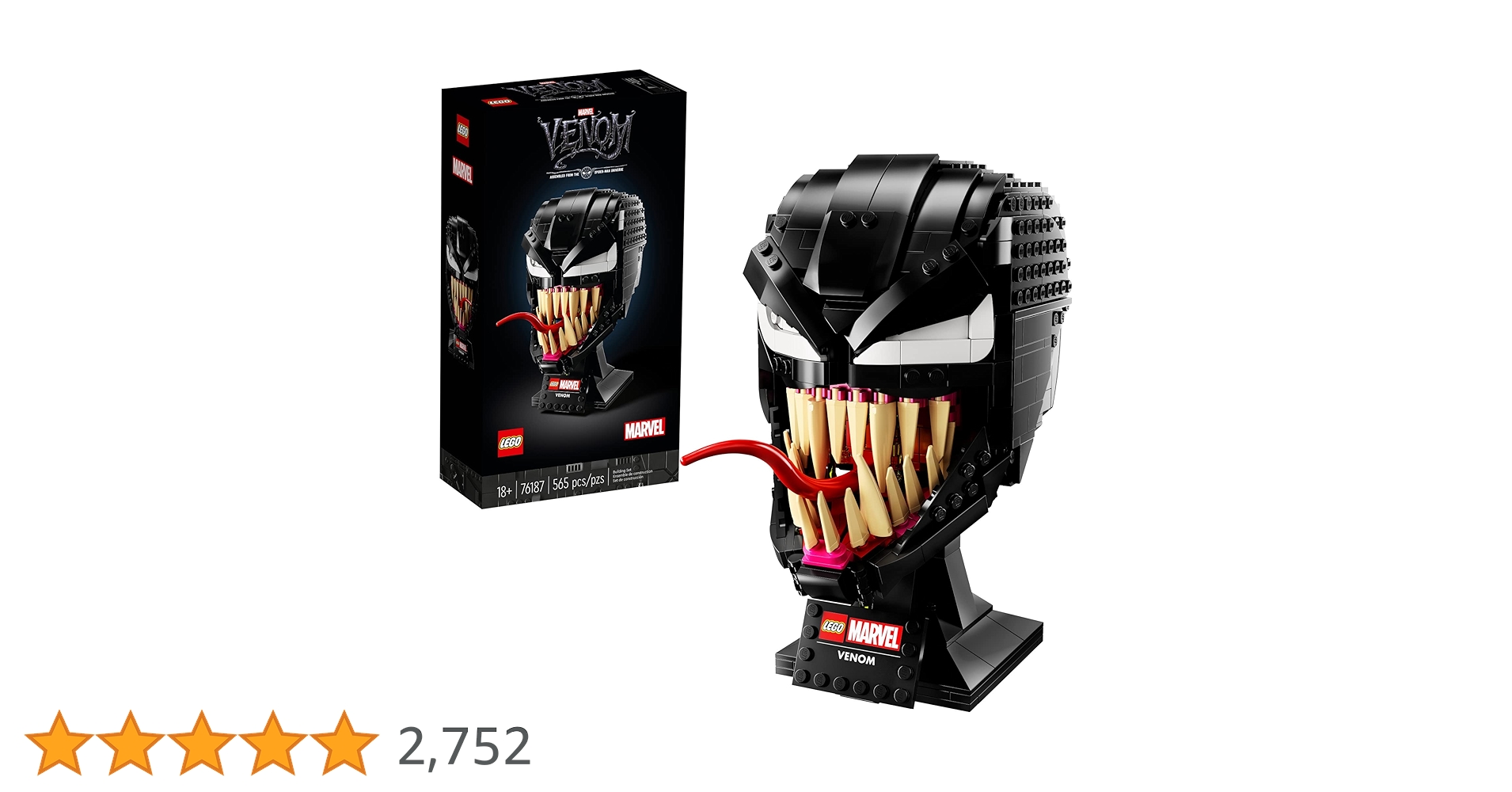 Amazon.co.jp: LEGO Marvel Spider-Man Venom 76187 Collectible