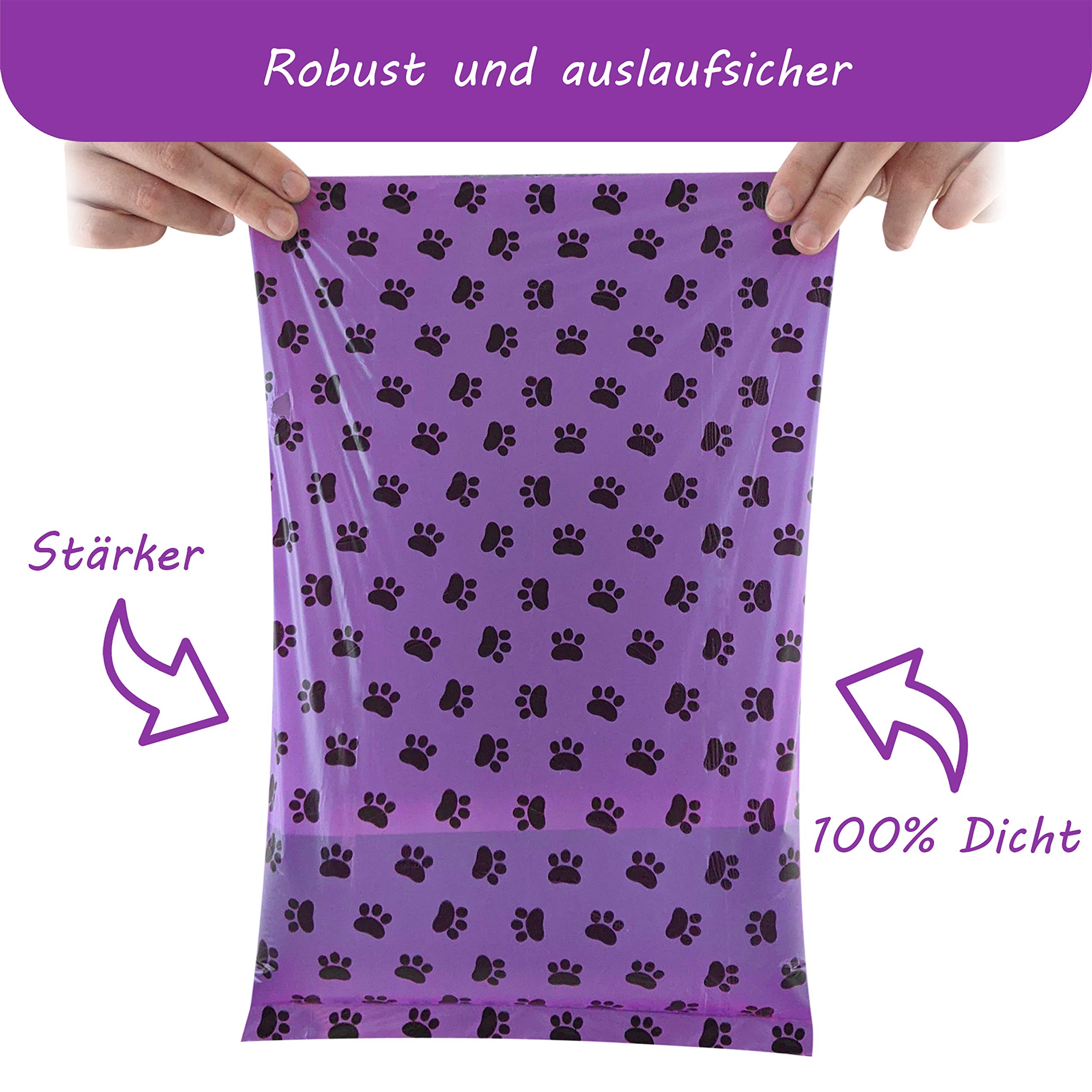 RMancipate Biodegradable Dog Poop Bags – Lavender Scented, 120 Count, Extra Thick & Leakproof - View #2