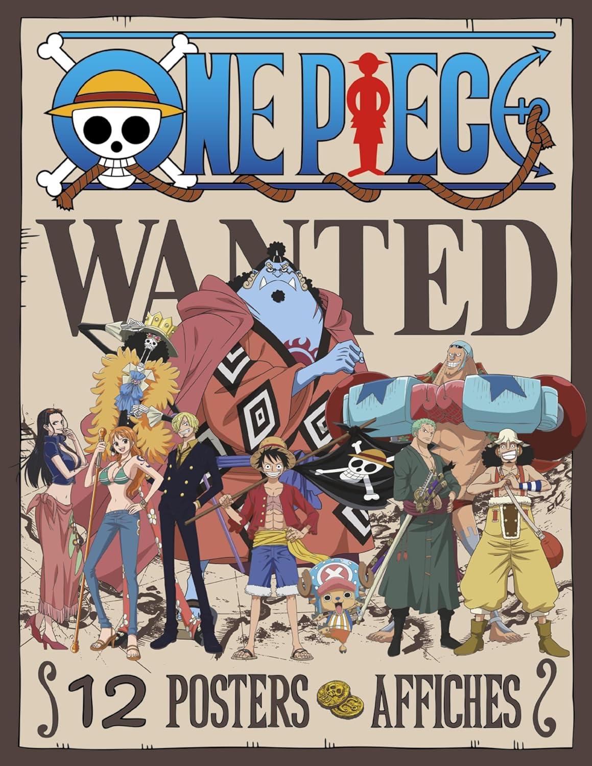 One Piece Wanted Posters Poster Book Poster Book