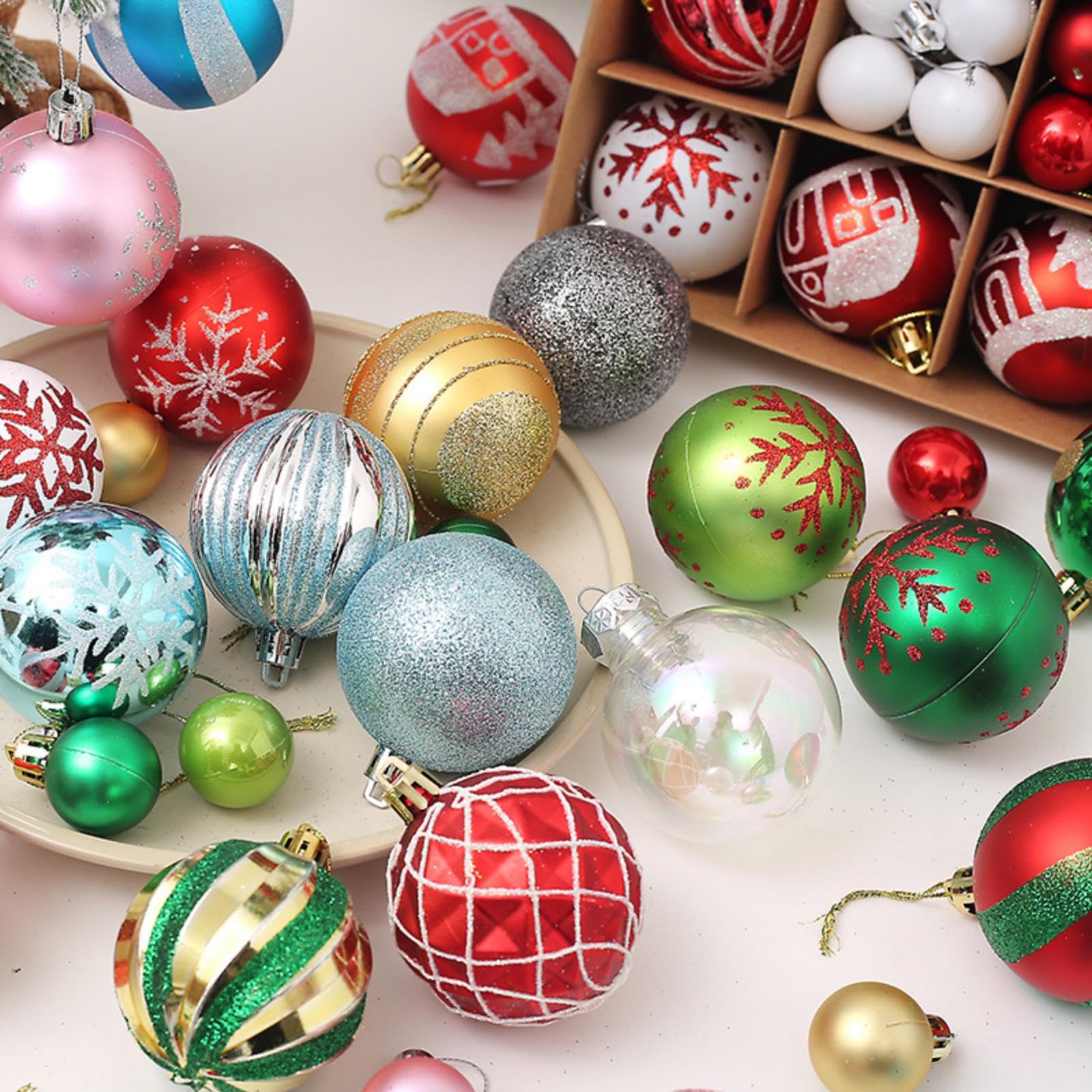 Amazon.co.jp: クリスマスボールオーナメント クリスマスクリスマス