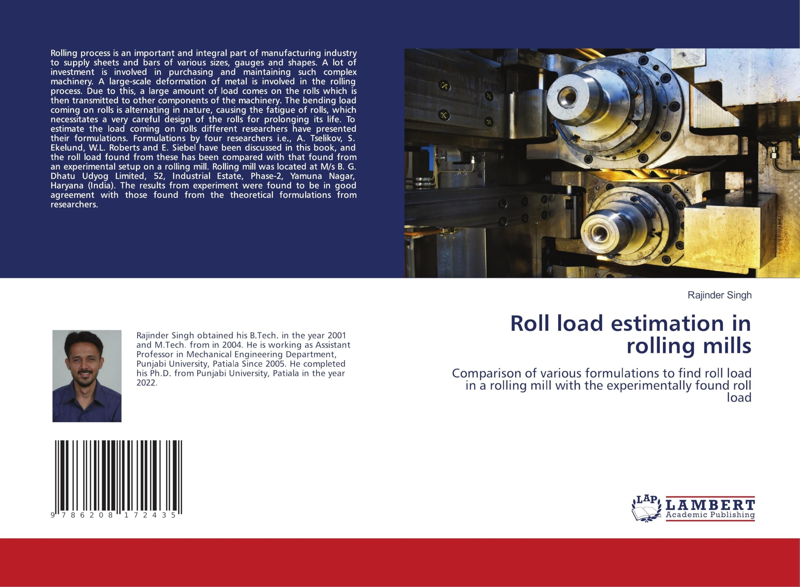 Roll load estimation in rolling mills