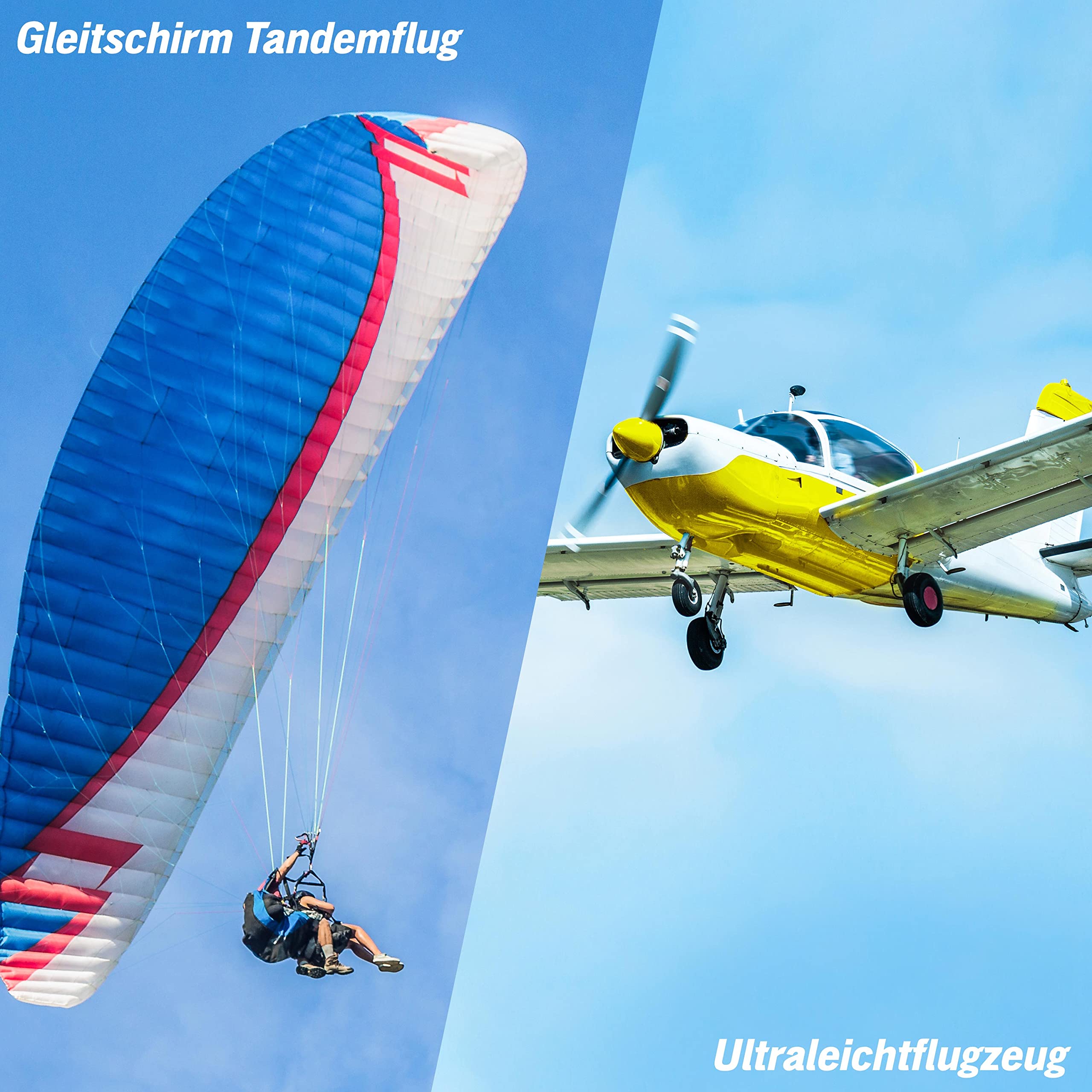 JOCHEN SCHWEIZER Geschenkbox Fliegen & Fallen, freie Erlebnisauswahl an 441 Orten, Erlebnis-Gutschein für 1 Person