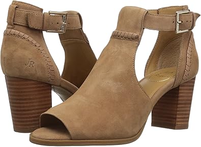 cameron suede open toe bootie