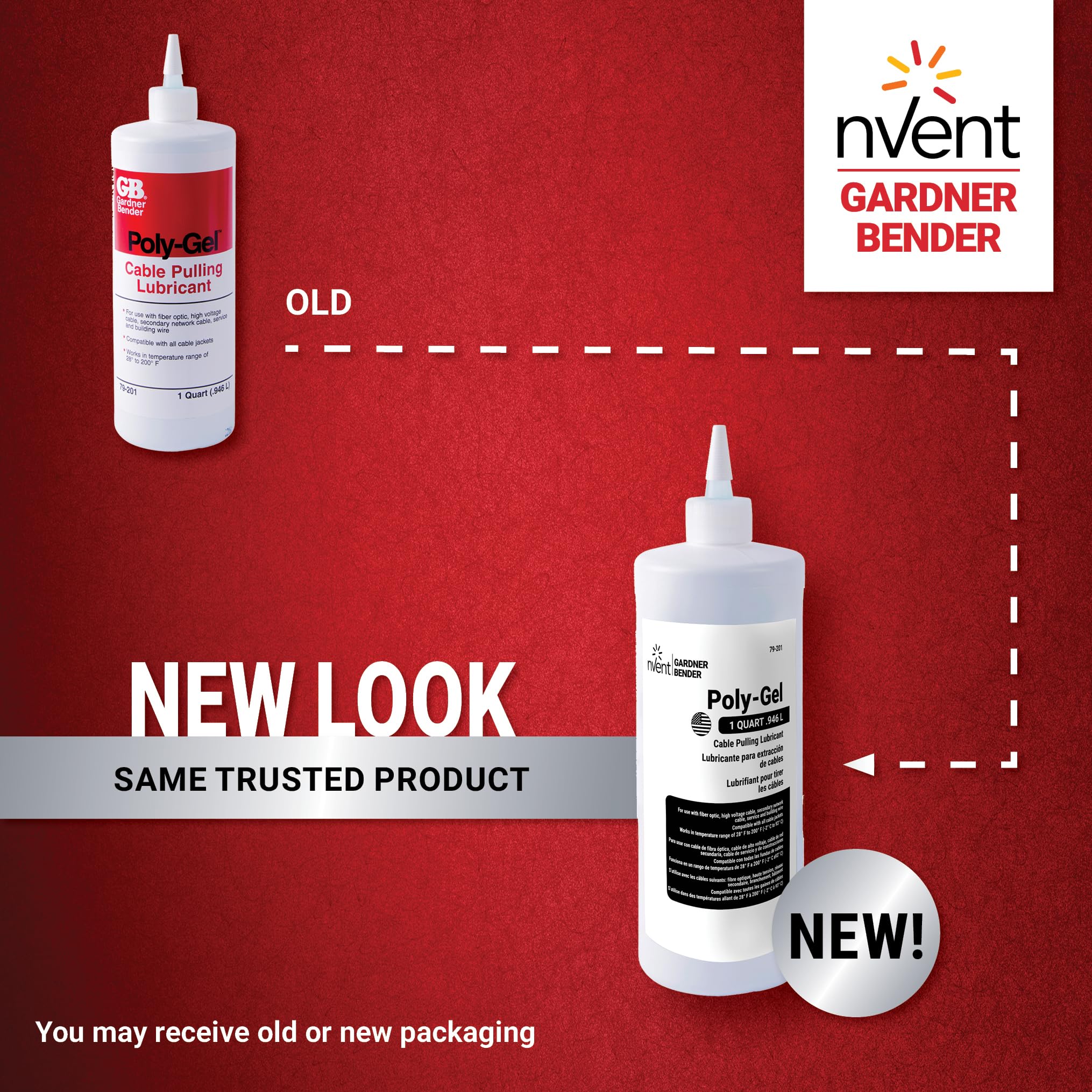 Gardner Bender 79-201 Poly-Gel Cable-Pulling Lubricant, 28° - 200