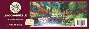 Cobble Hill 2000 Piece Puzzle - Rocky Mountain High - Sample Poster Included