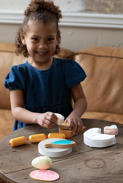 Foto 7 de 8 de Día de Mercado Set de Productos Frescos de Madera - Niños Juego Educativo