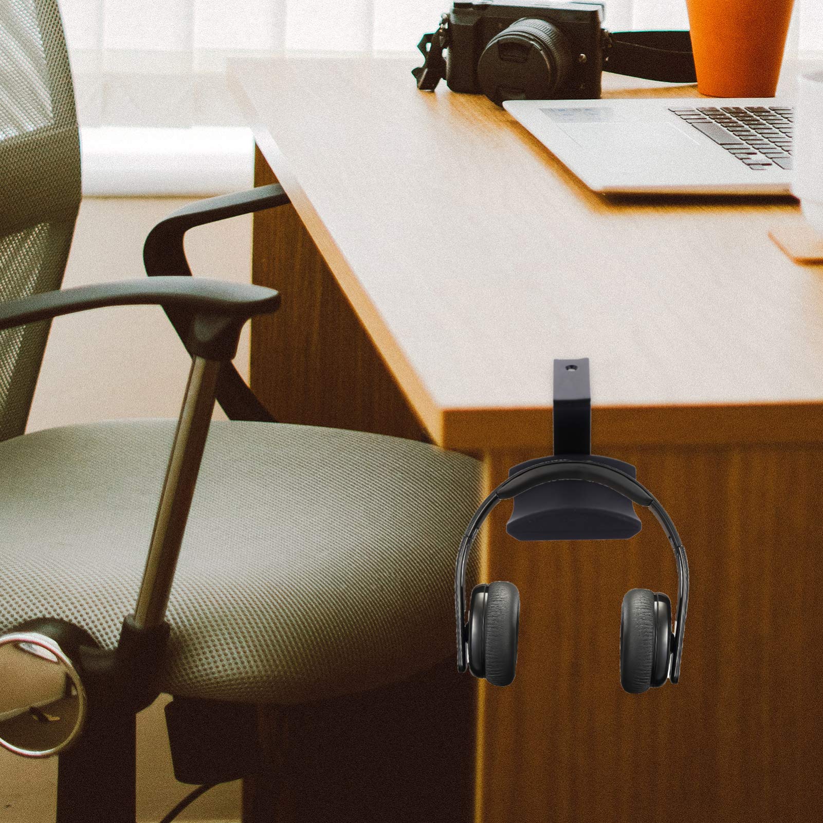 jojofuny 3piezas Soporte para Auriculares De y Montaje Adhesivo Compatible con Headsets De Pc Gaming y Audio Diseño y Múltiples