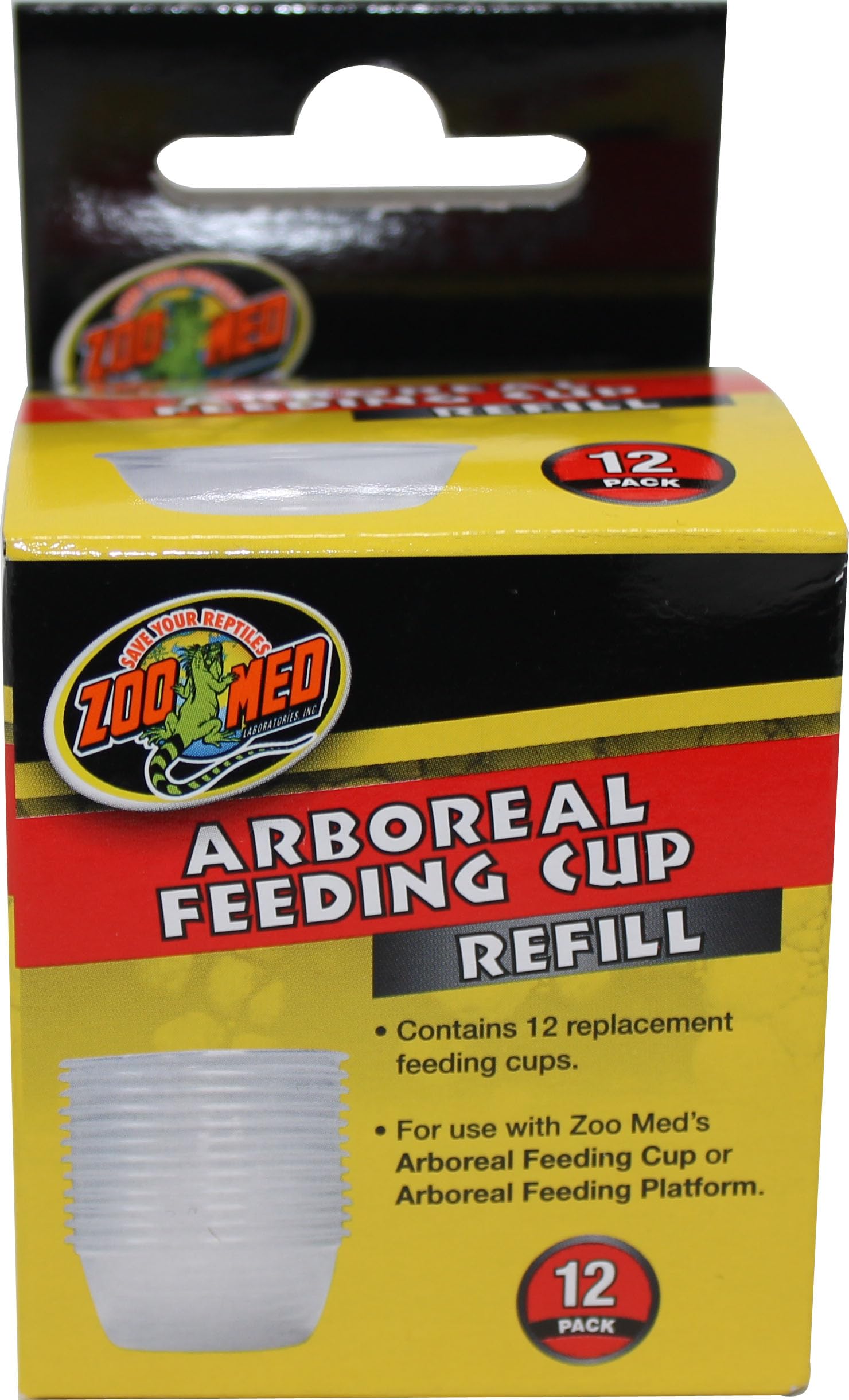 Zoo Med ZML RFLL FDR Cup ARBOREAL 12PK