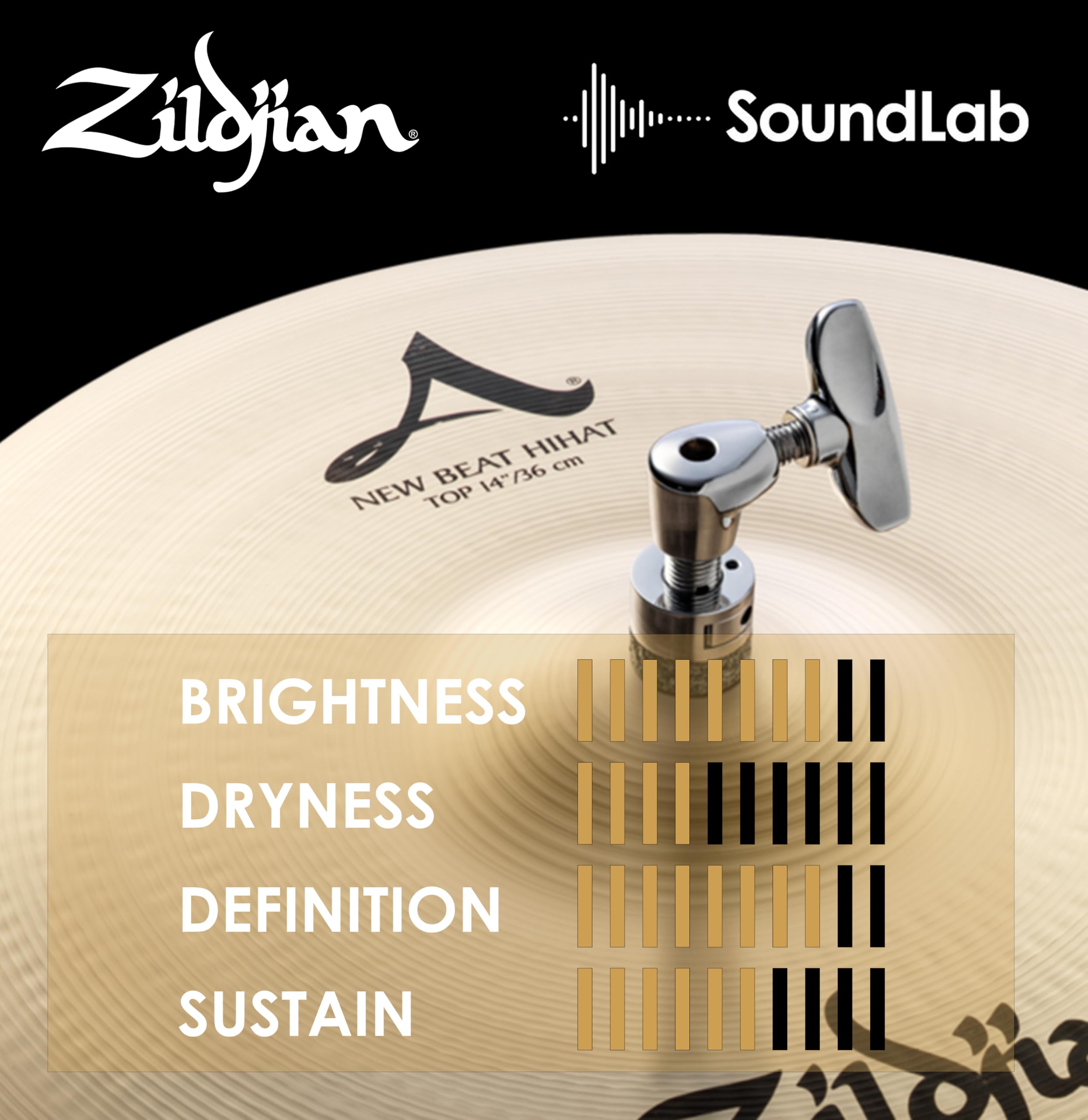 Zildjian, 14 inches Hi-Hat Cymbals, 14" (A0133)