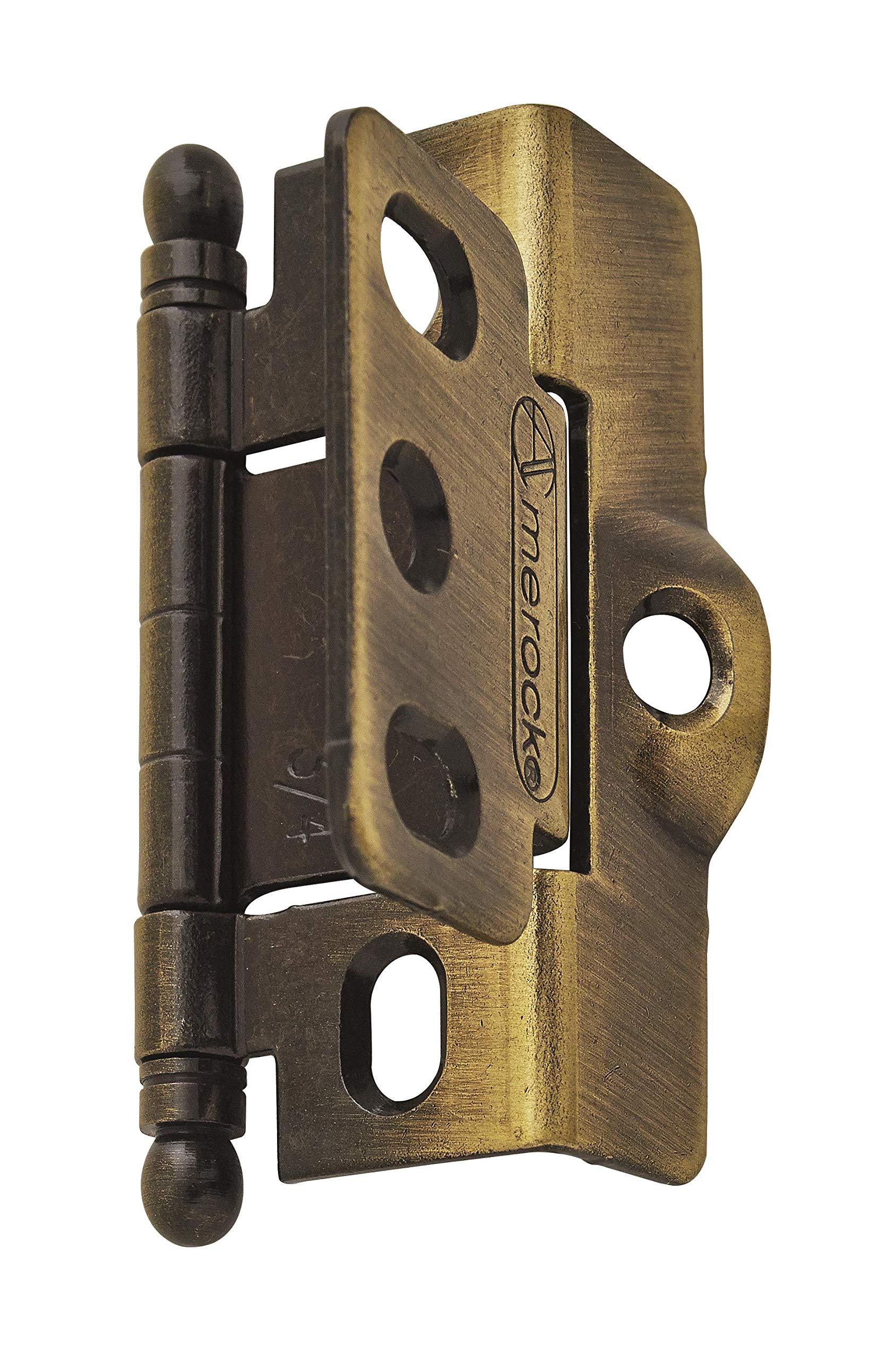 Buy Amerock Hinge Full Wrap Hinge Antique Brass 1 Pack