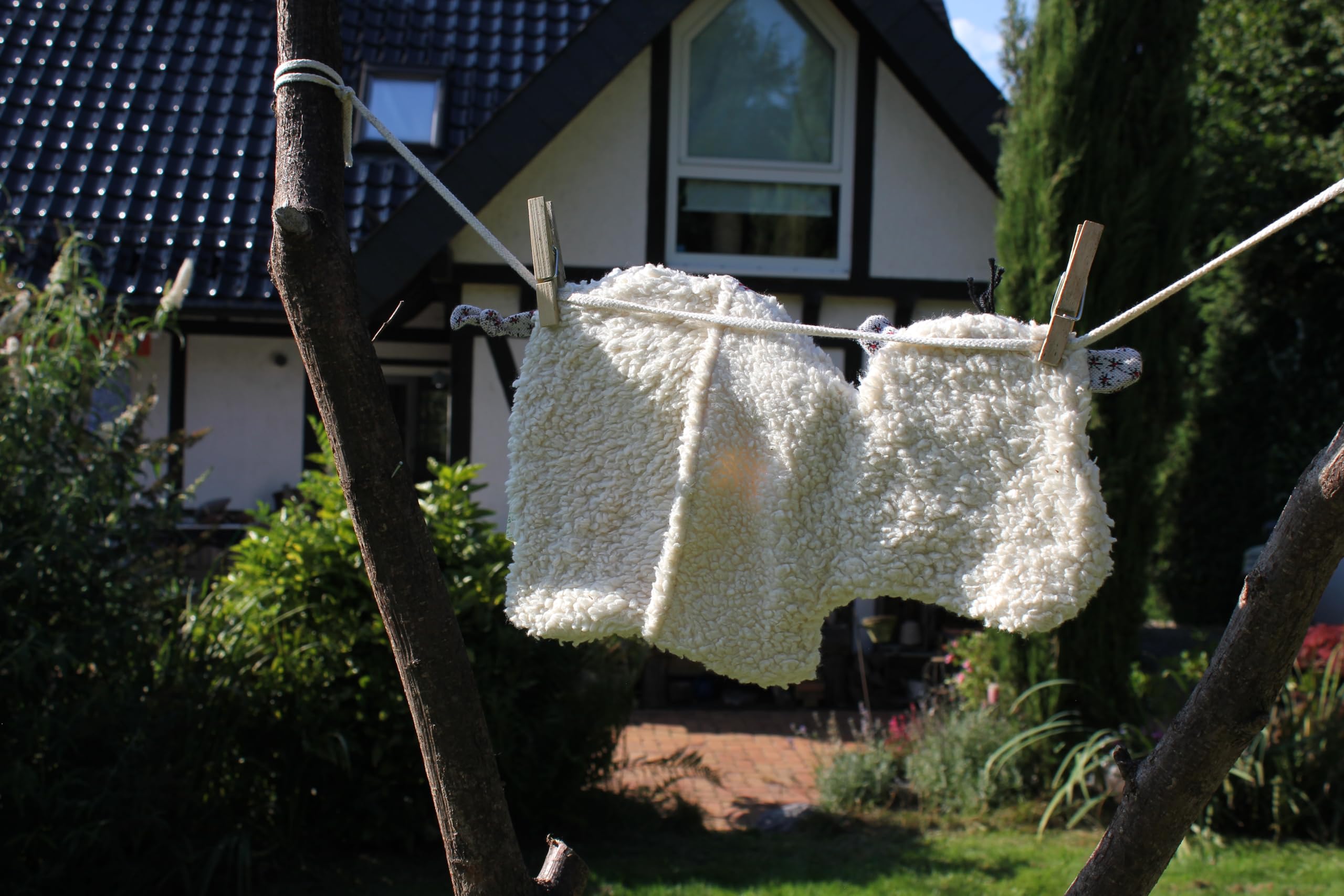 Efie Dinkelkorn-Bio-Wärmekissen Nilpferd – Bio-Baumwolle (kbA) – GOTS-zertifiziert – Naturfüllung – 100 % Made in Germany