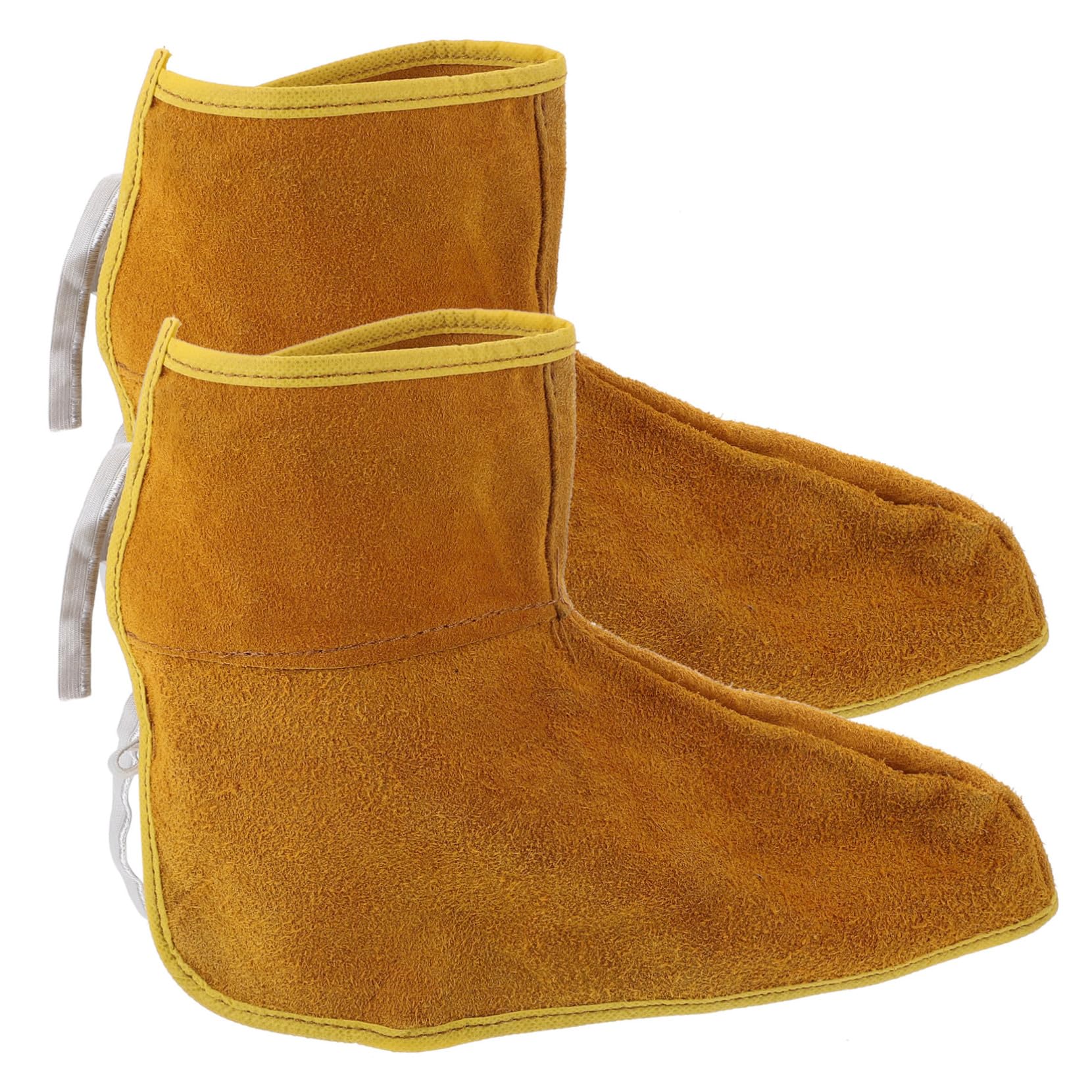 HOUDERCO Foot Protection for Welding Welding Foot Cover Booties Non-slip Shoe Covers Heat Insulation Easy to Remove Random