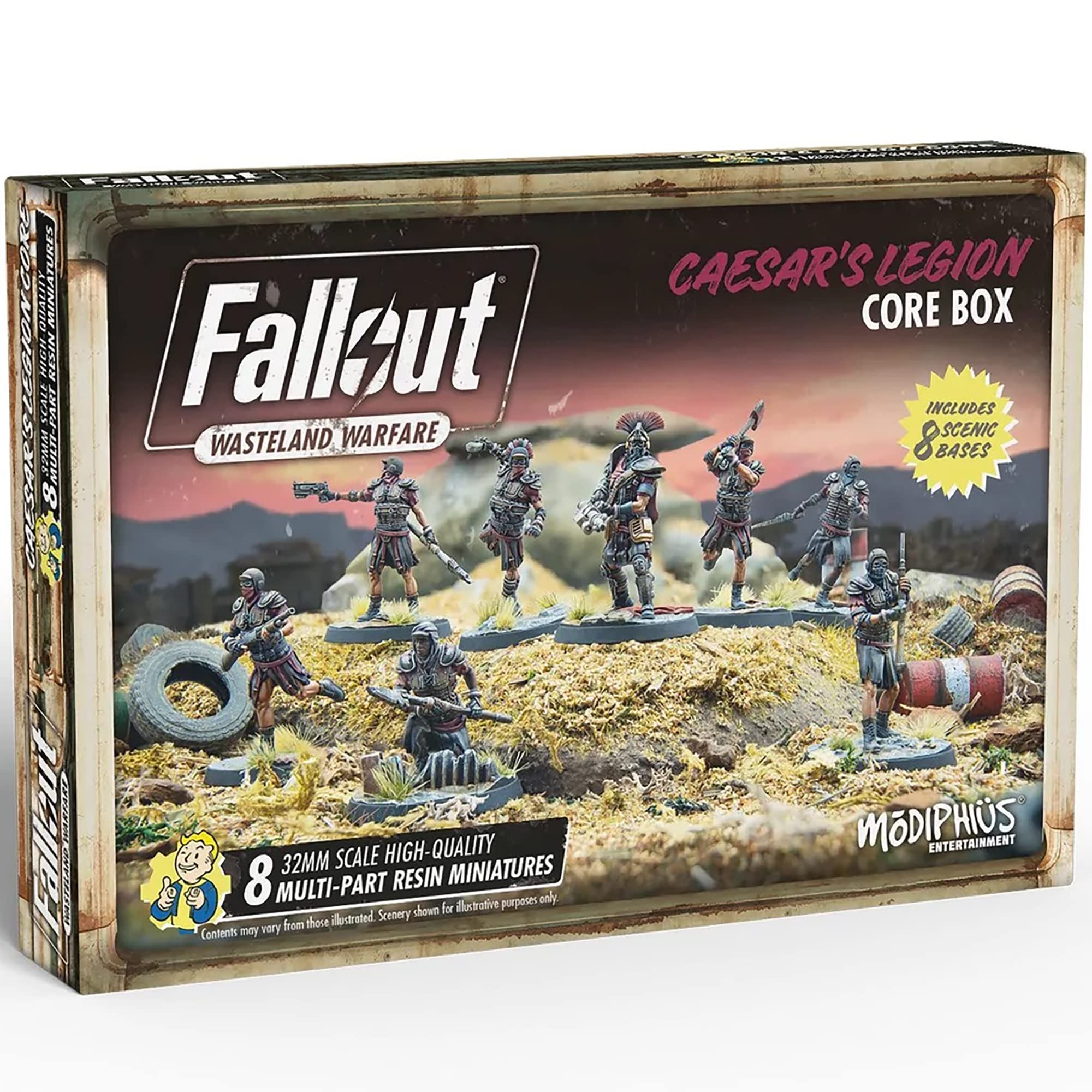 Terreno Fallout Wasteland Warfare Set Ufficio/laboratorio Post-apocalittico, Nuovo