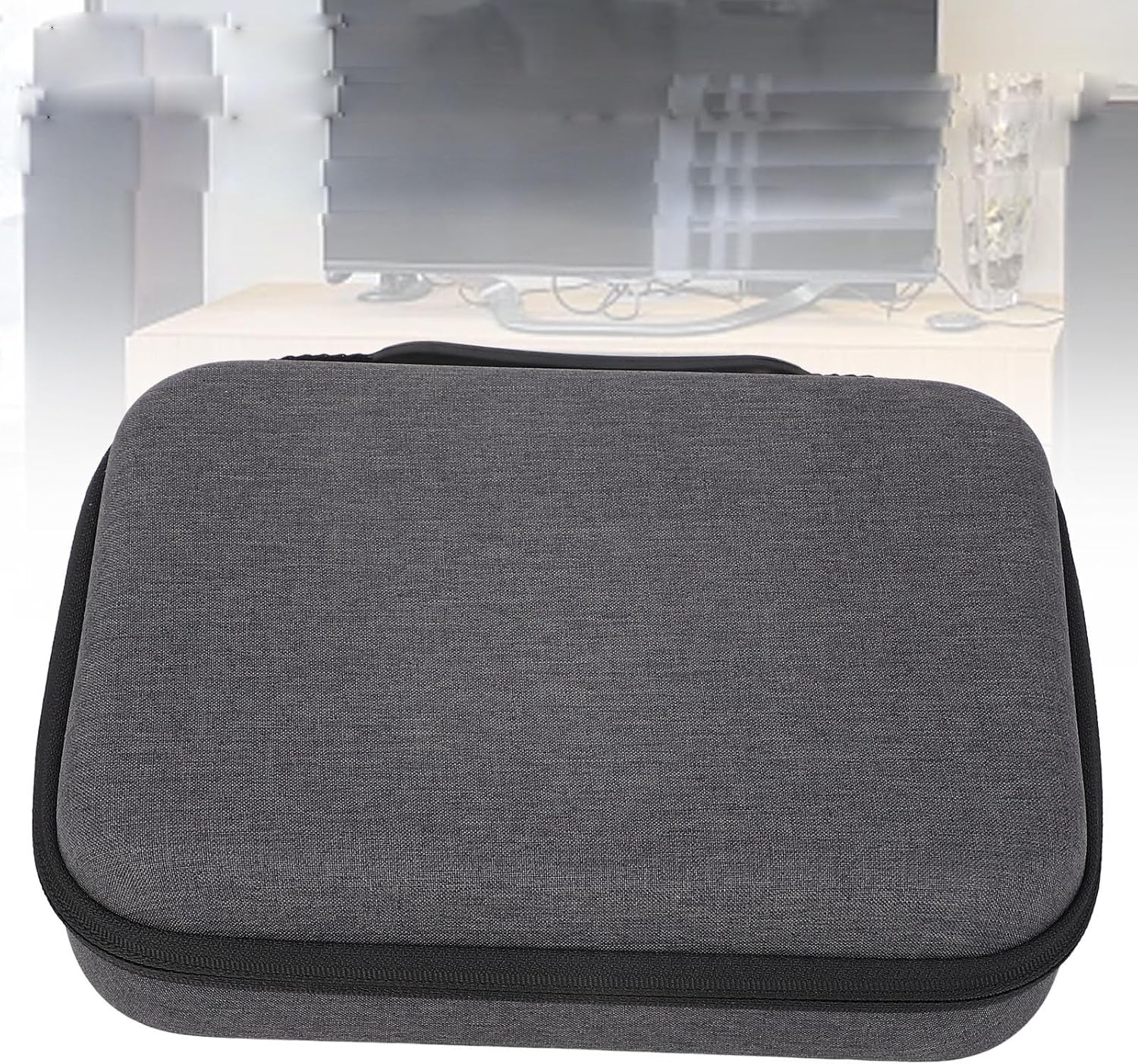 Sanpyl Hard Shell Travel Carrying Case for OSMO Mobile 6, Oxford Cloth EVA Smartphone Stabilizer Carrying Case with Inner Pocket and Shockproof Pad