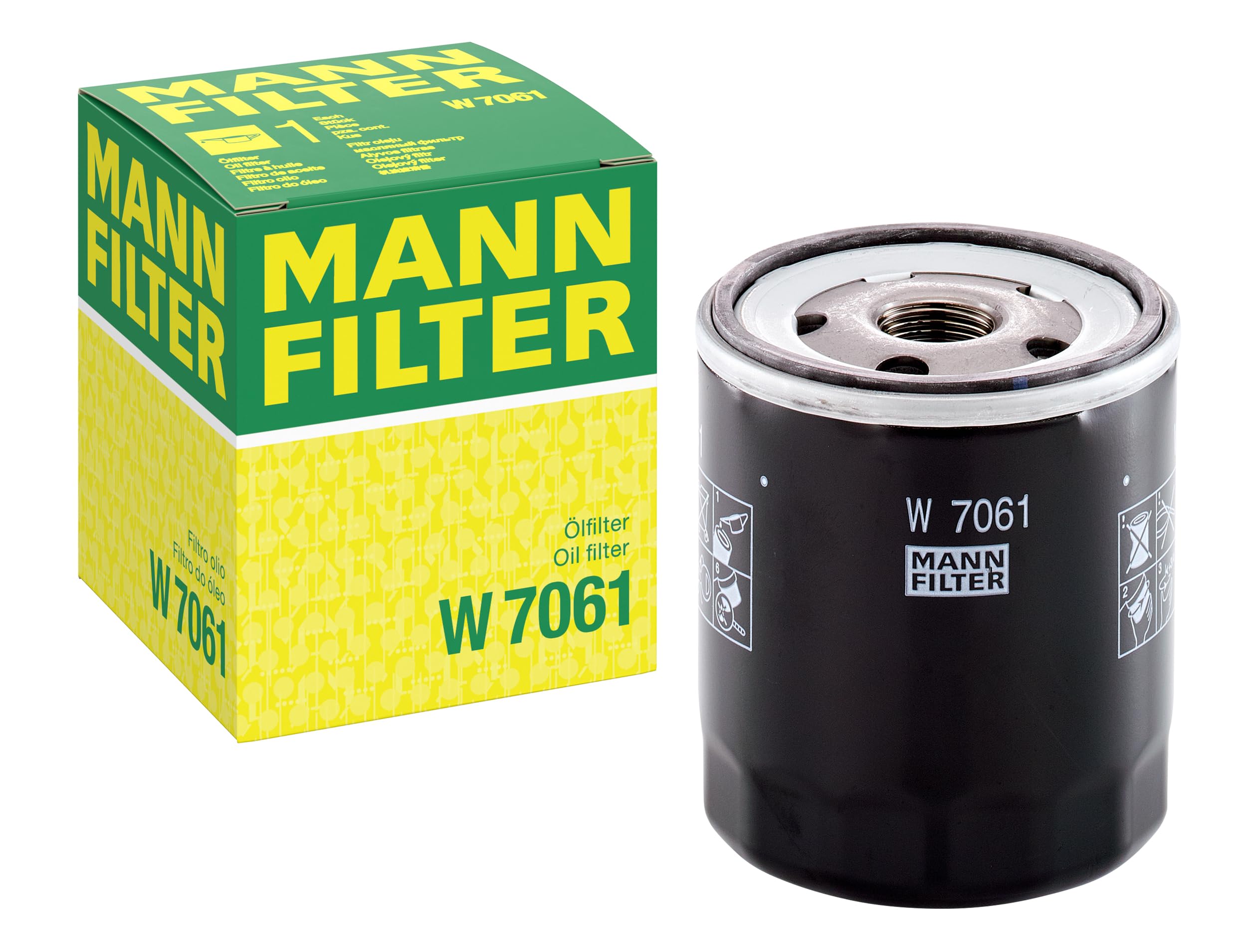 MANN-FILTER W 7061 Ölfilter - für Pkw + Transporter
