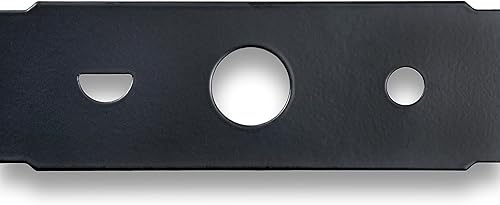 Miniatura 4 de Terre Products - Cuchilla para cortacésped estándar individual, cubierta de 16 pulgadas, compatible con Greenworks 25322, 25142, repuesto para 29512