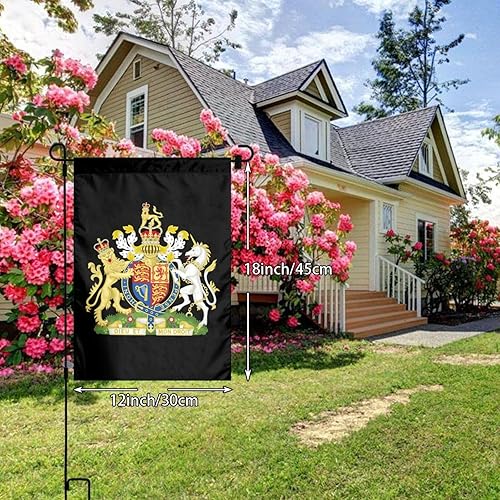Miniatura 2 de Escudo de armas del Reino Unido Reino Unido bandera de jardín da nueva vida 12x18in