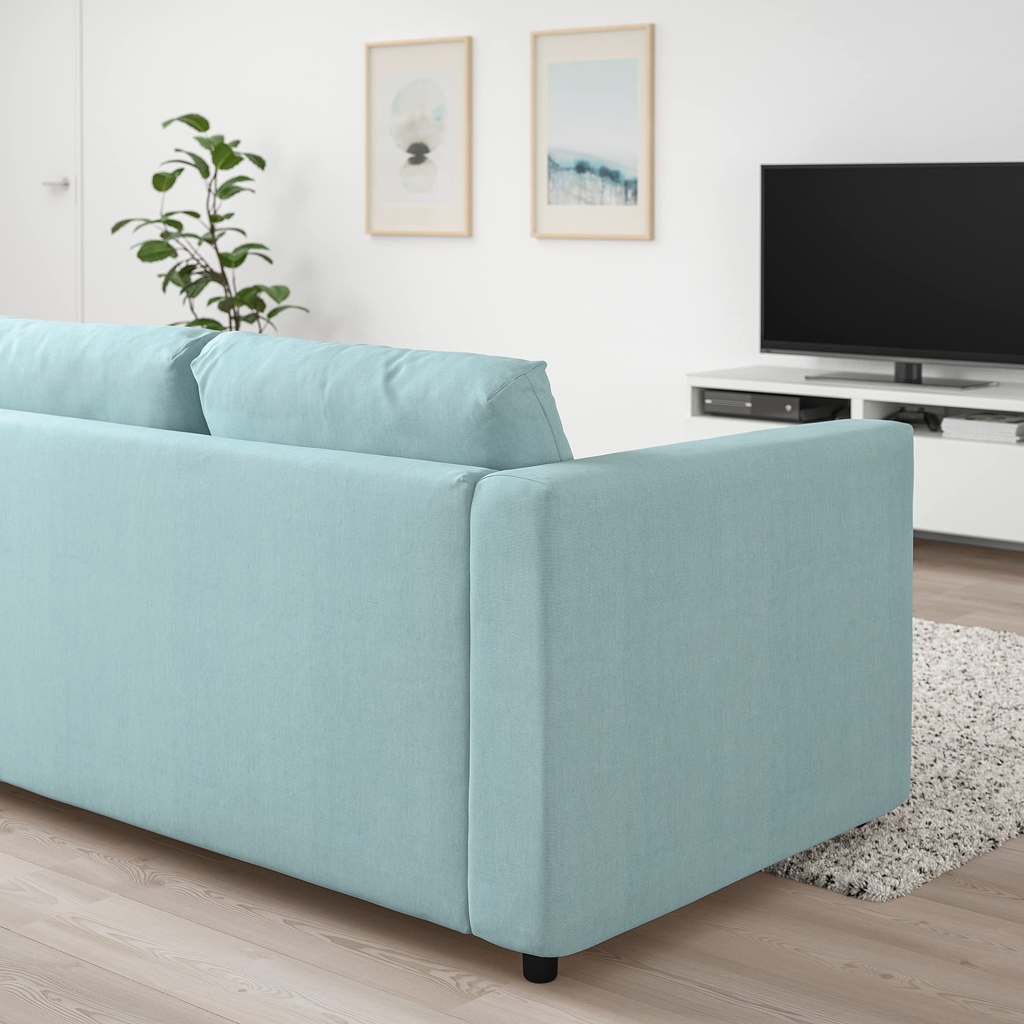 【送料込】 IKEA イケア VIMLE ヴィムレ (3人掛けソファ) VIMLE ヴィムレ 3人掛けソファ, 寝椅子付き/グンナレド ベージュ