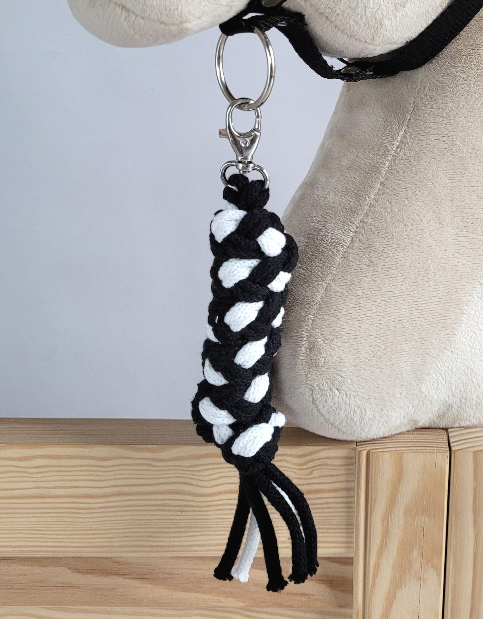 Hobby Horse Horse Cravatta - Bianco e Nero