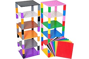 Briks: Stackable Baseplates for Endless Building Possibilities