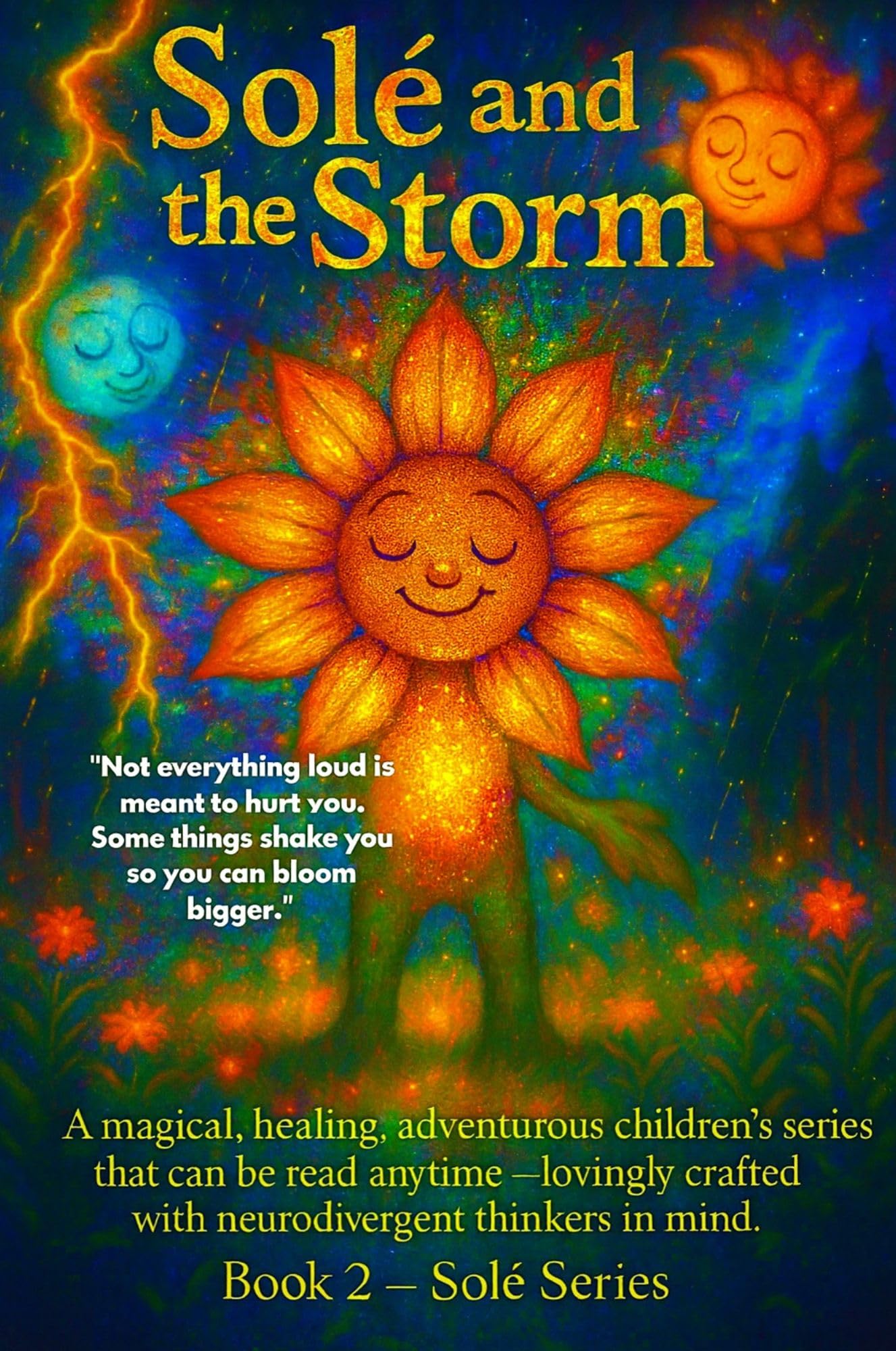 Solé And The Storm: "Not everything loud is meant to hurt you. Some things shake you so you can bloom bigger."