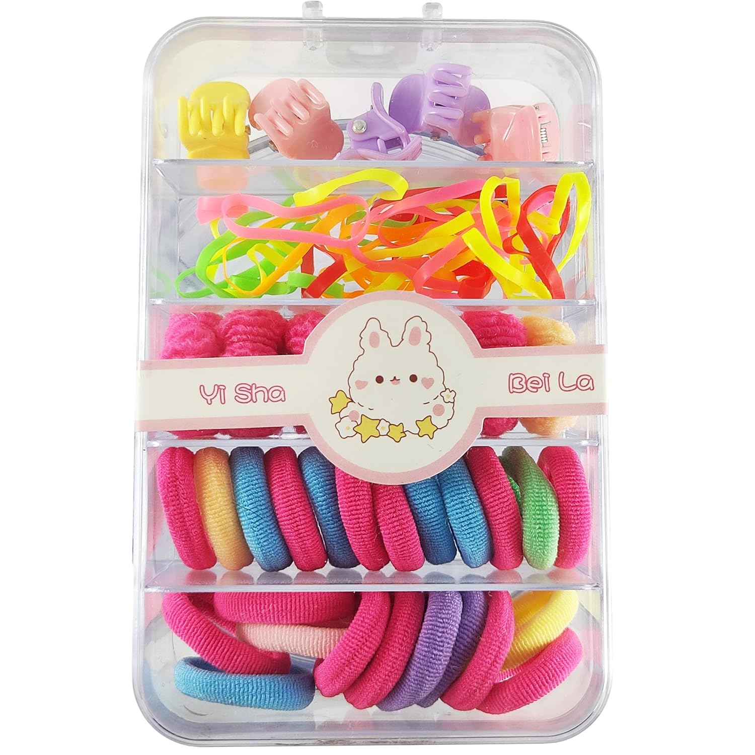 Presilha de Cabelo Infantil, Acessórios Para Cabelo Infantil, 60 Peças. Prendedor de Cabelos. Kit Para Penteado. São Perfeitos para Deixar o Penteado das Crianças Ainda Mais…