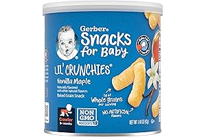 Gerber Chew and Soothe Sticks, Vanilla Maple Flavor - 6 Pack, 1.48 Ounces Per Stick