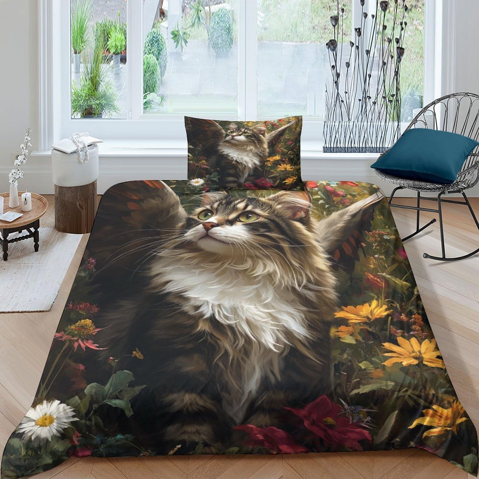 Housse de couette microfibre de qualité supérieure parure de lit 220x240cm