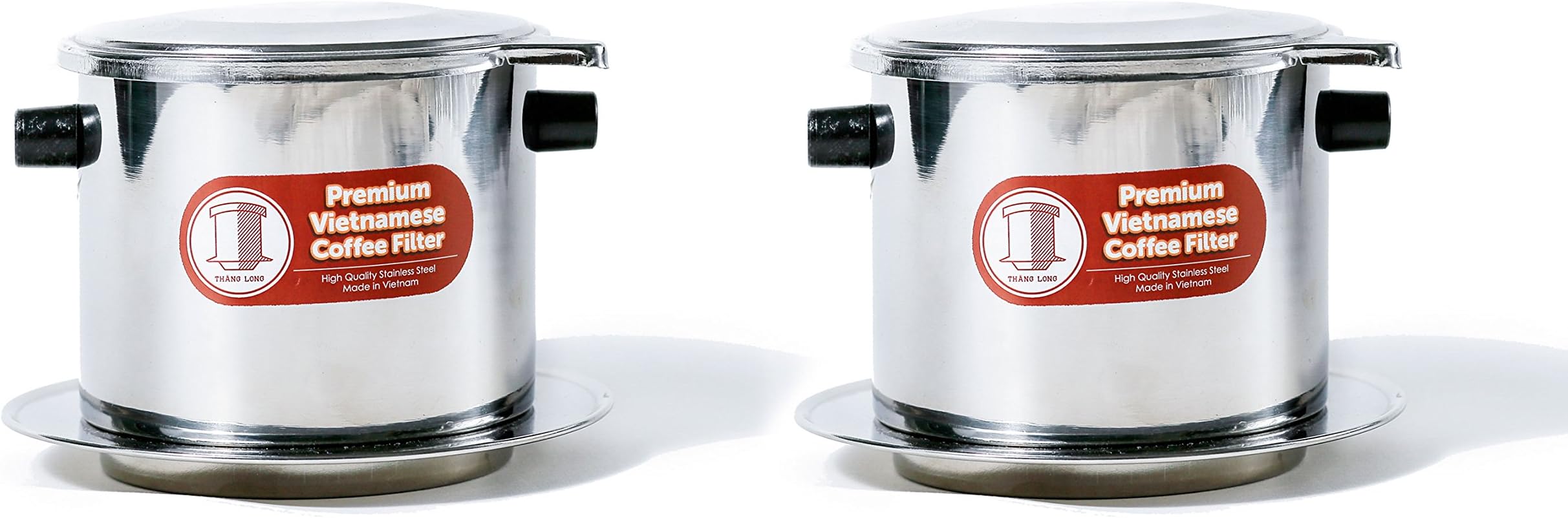 Vietnamese Traditional Coffee Phin Filter. Restaurant Quality (2, X-Large) (in Many Sizes)