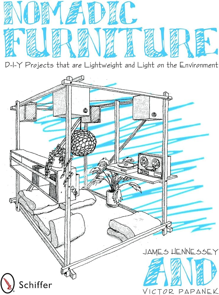 インテリア書籍 Vivere Moderno Nomadic Furniture: D-I-Y Projects that are Lightweight & Light on