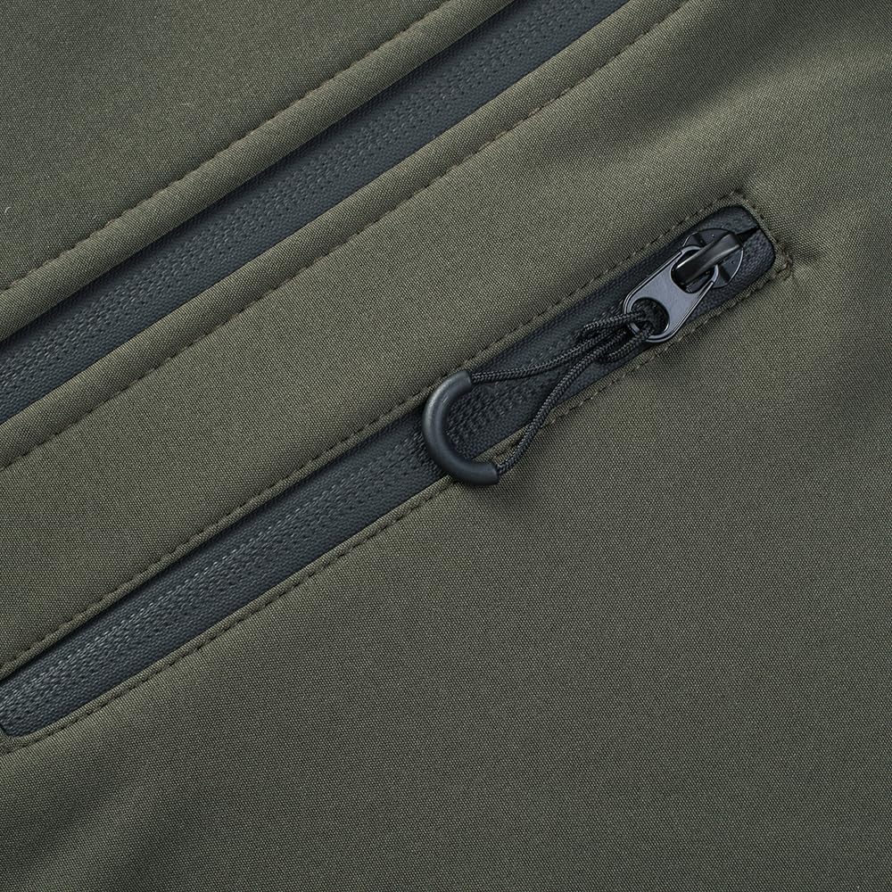 TONY BACKER Giacca Jacket Uomo In Softshell Impermeabile Antivento con Cappuccio Giubbotto Caldo Per Trekking Casual 6860