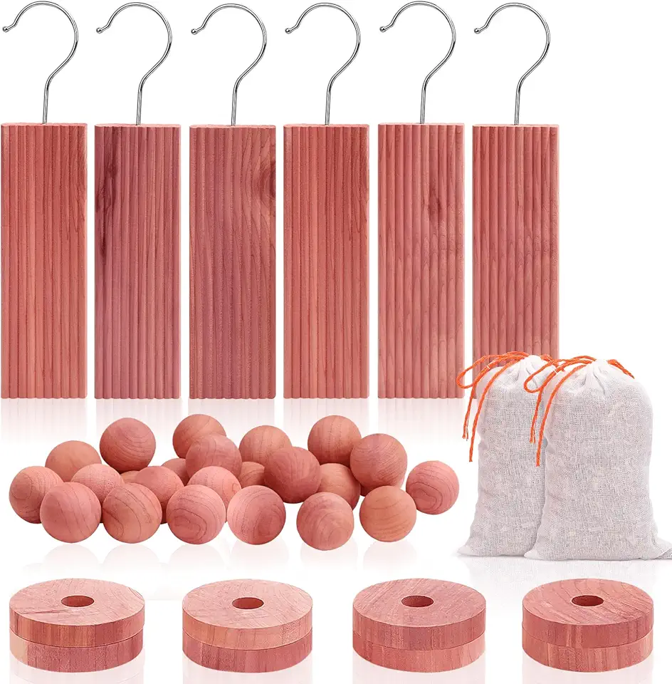 Scented Cedar Blocks for Storage