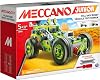 MECCANO Junior, 3-in-1 Deluxe Pull-Back Buggy STEAM Model Building Kit, for Kids Aged 5 and Up