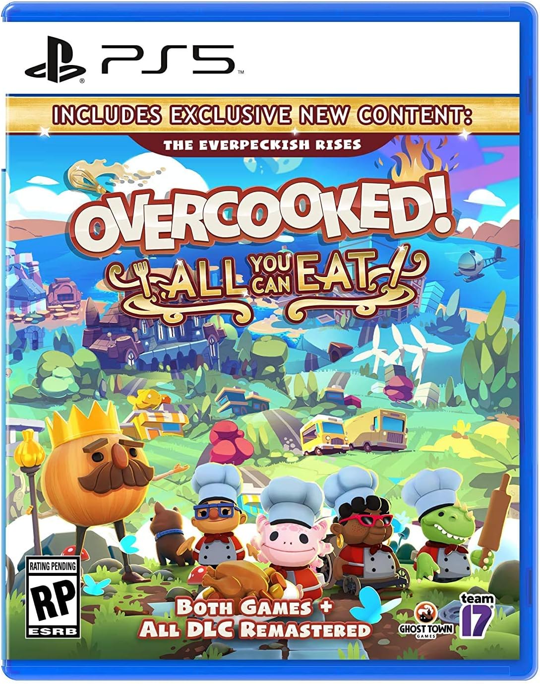 Capa do jogo Overcooked All You Can Eat para PlayStation 5