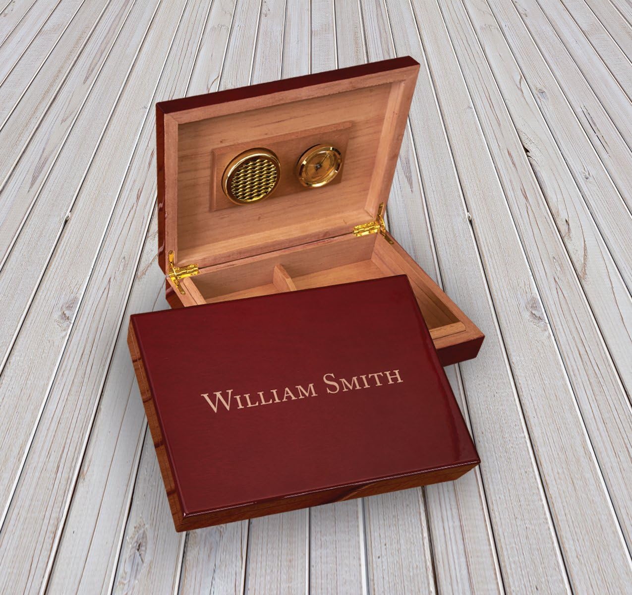 Humidor - Personalized with Name - 3610