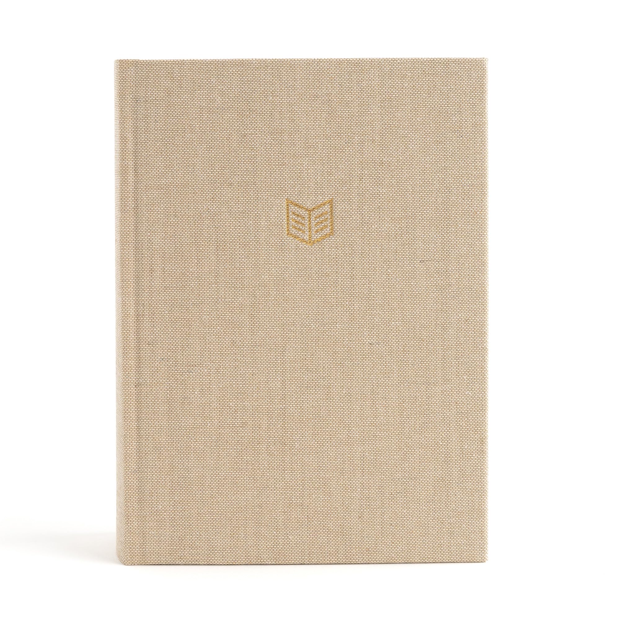 CSB She Reads Truth Bible, Sand Cloth Over Board, Black Letter, Full-Color Design, Wide Margins, Journaling Space, Devotionals, Reading Plans, Single-Column, Easy-to-Read Bible Serif Type Hardcover – October 15, 2021