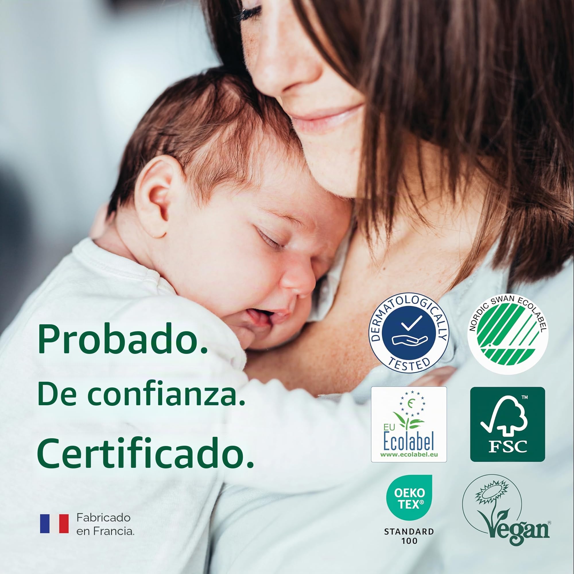 Bambo Nature pañales para bebés talla 0 (1-3kg) 144 uds. caja mensual | Pañales premium con mejor protección contra fugas | Máximo confort para los bebés | Dermatológicamente probados