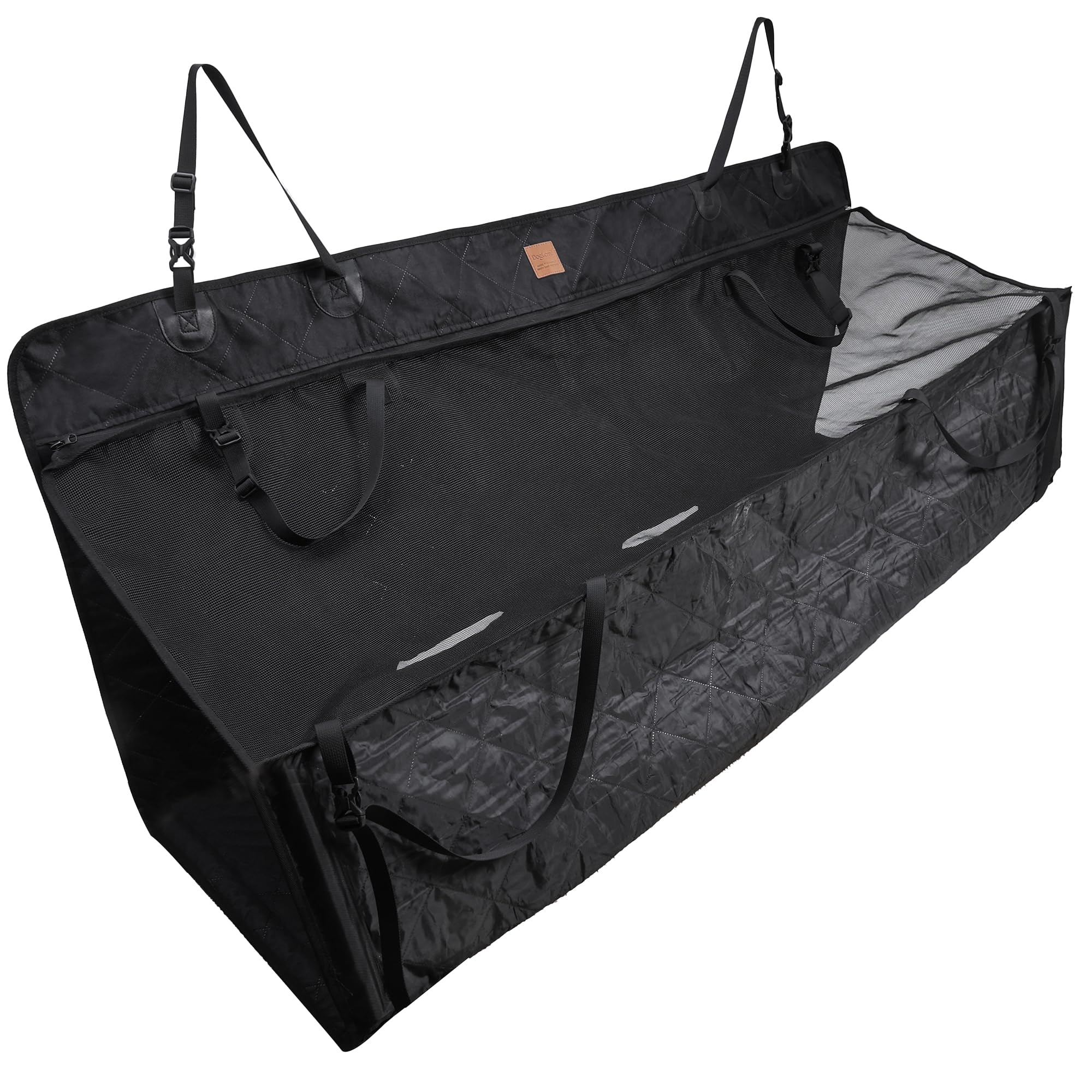 Waterproof Dog Car Seat Cover for Back Seat – Non-Slip Hammock Style, Scratchproof Nonslip Reat Seat Protector, Fits SUVs & Trucks, Dog Car Seat Cover for Large Dogs (Easy to Install)