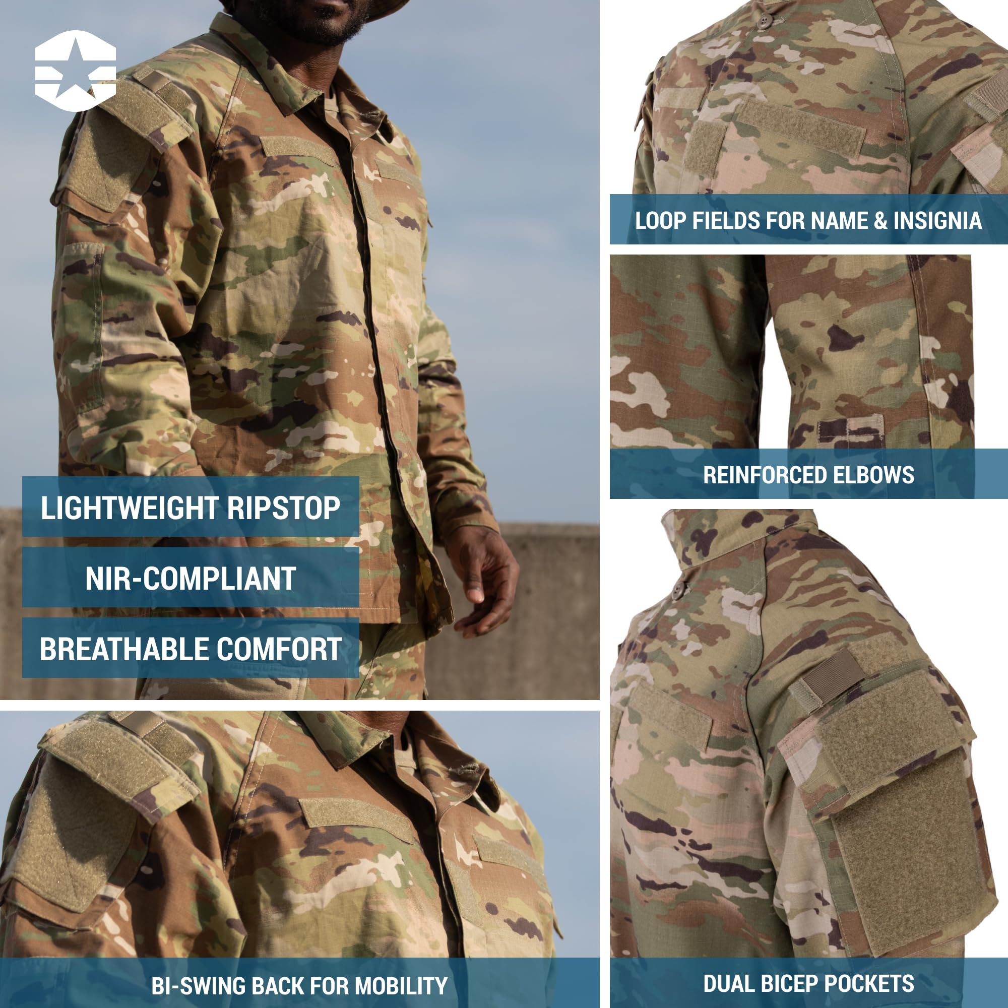 Propper OCP Hot Weather Combat Uniform Coat Veste Homme