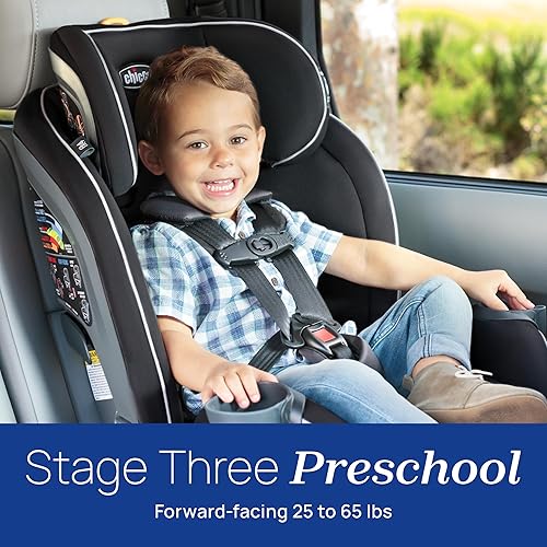 Miniatura 9 de Chicco Fit4 - Asiento de automóvil convertible 4 en 1, asiento orientado hacia atrás para bebés de 4 a 40 libras, asiento de automóvil orientado