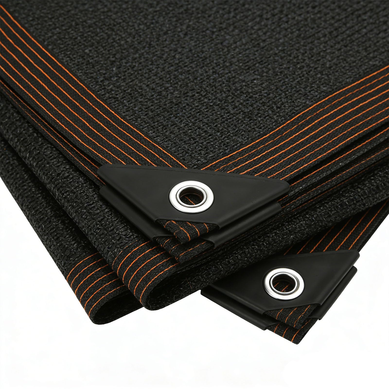 Filet d'ombrage pour serre et balcon coupe-vent noir imperméable à l'eau