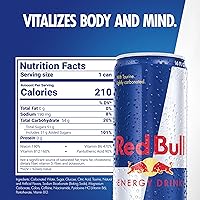 Vista 23 de Red Bull Energy Drink with 80mg Caffeine plus Taurine & B Vitamins, 8.4 Fl Oz, 2 Packs of 12 Cans (Pack of 24)
