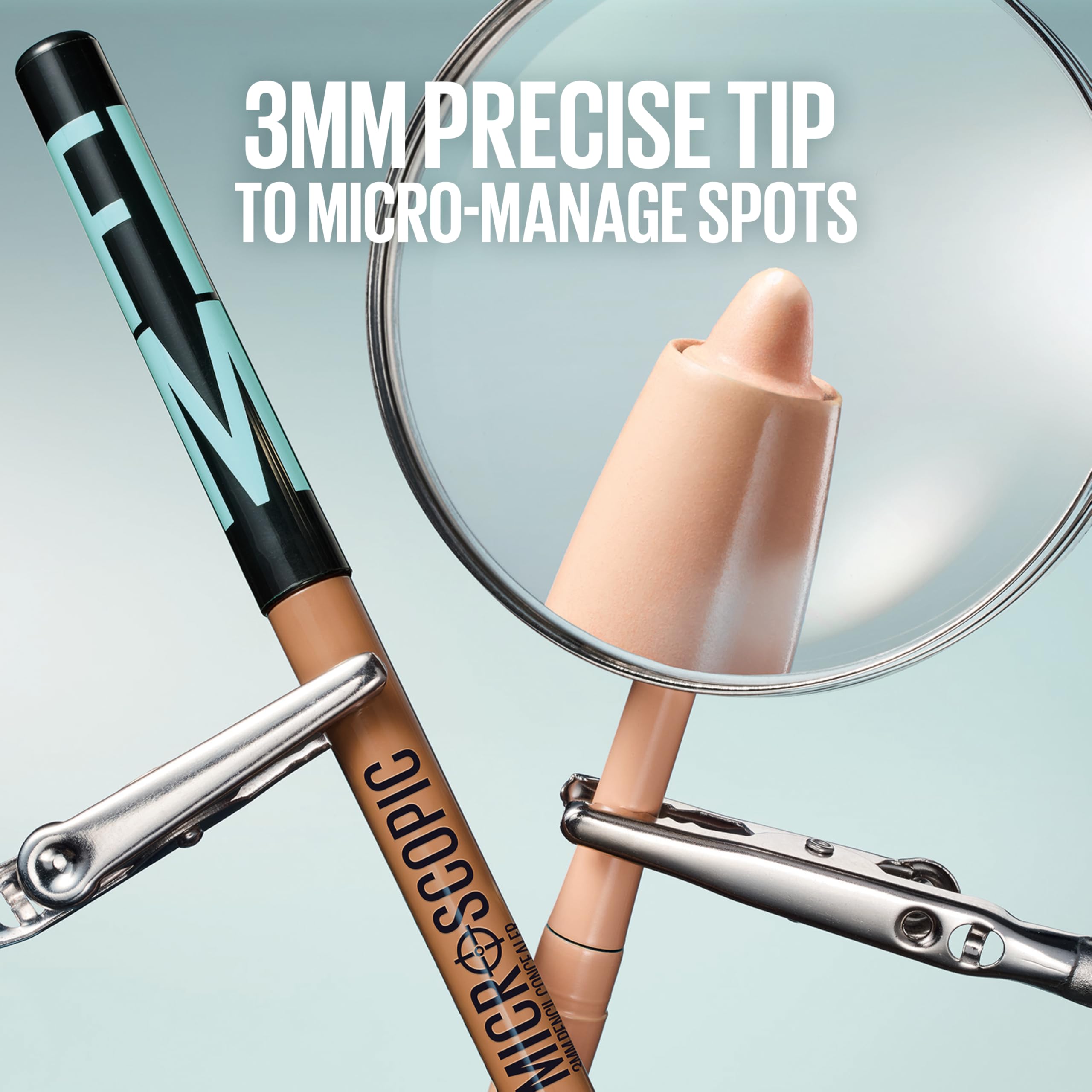 Maybelline Fit Me Microscopic Concealer, 15, Up to 24H creamy gel formula, 0.5% salicylic acid and Chamomile for spots reduced over time — view 4