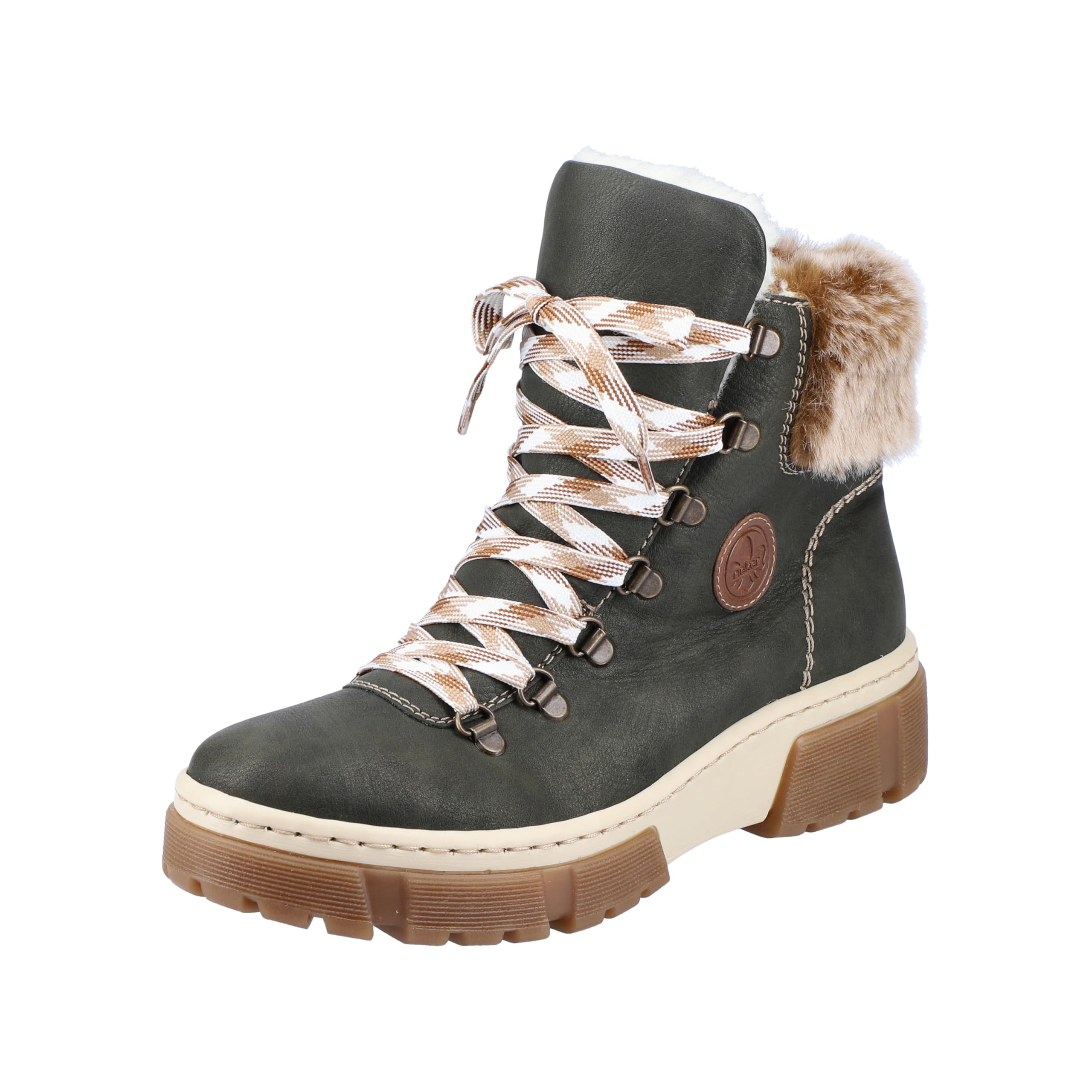 Rieker X8647, Fashion Boot, grün,