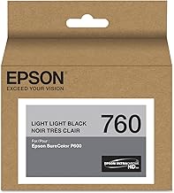 إبسون T760920 UltraChrome HD Light أسود حبر خرطوشة قياسي