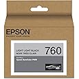 Epson T760920 UltraChrome HD Light Light Black Standard Capacity Cartridge Ink