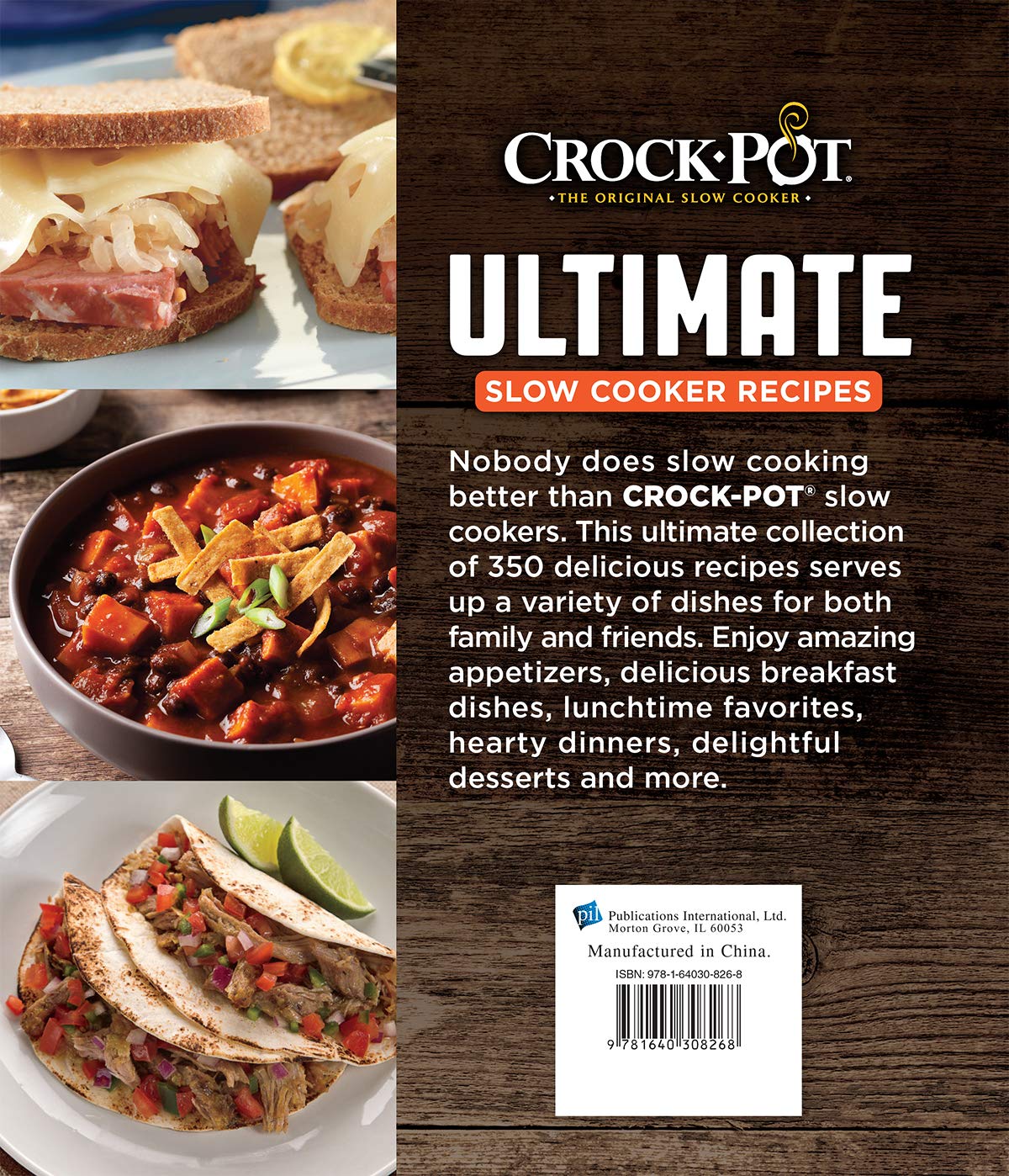 Crockpot Ultimate Slow Cooker Recipes