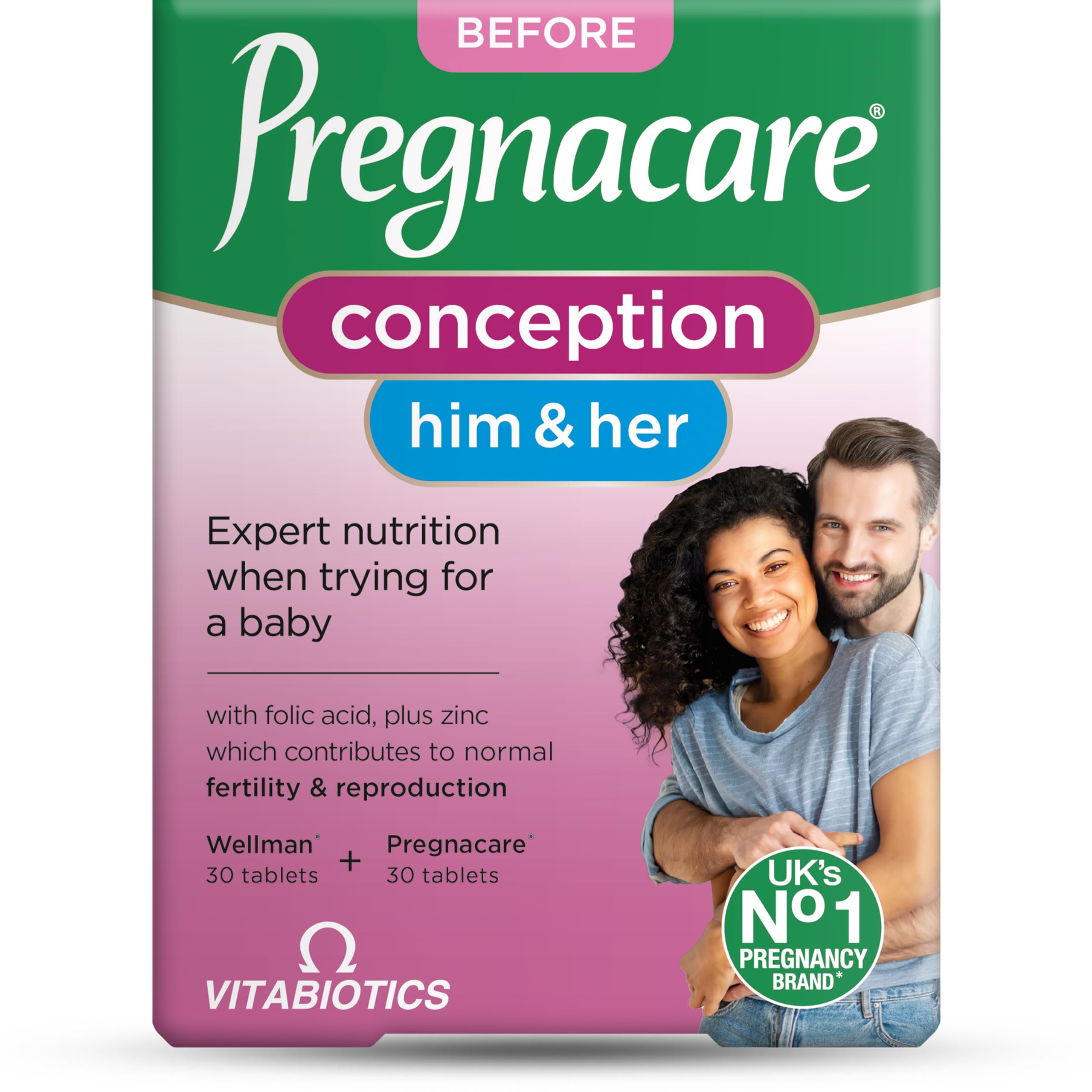 Vitabiotics Pregnacare His & Her Conception
