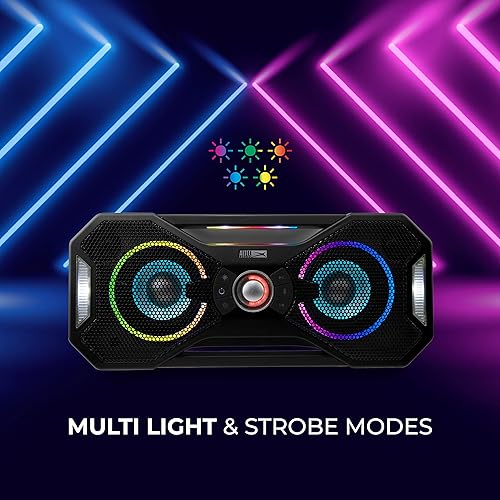 Miniatura 4 de Altec Lansing Mix 20 - Altavoz Bluetooth impermeable y mini H2O - Altavoz Bluetooth impermeable certificado IP67 y flota en agua altavoz compacto y